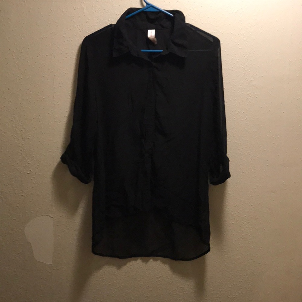 Sheer blouse